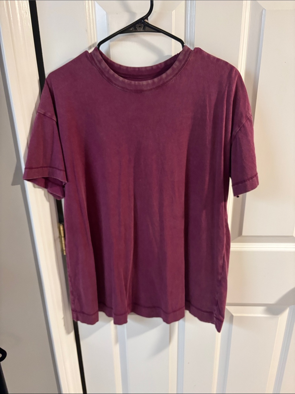 Old Navy Plum Short-Sleeve Crewneck Tee